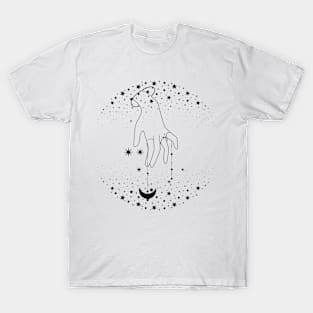 Beautiful Moon Hand T-Shirt